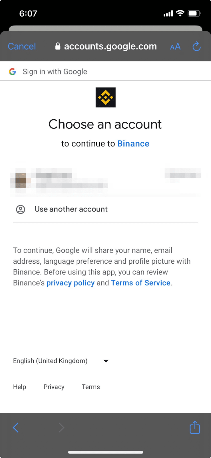 sign-up-binance-by-app-android-and-ios-step-4 Step4