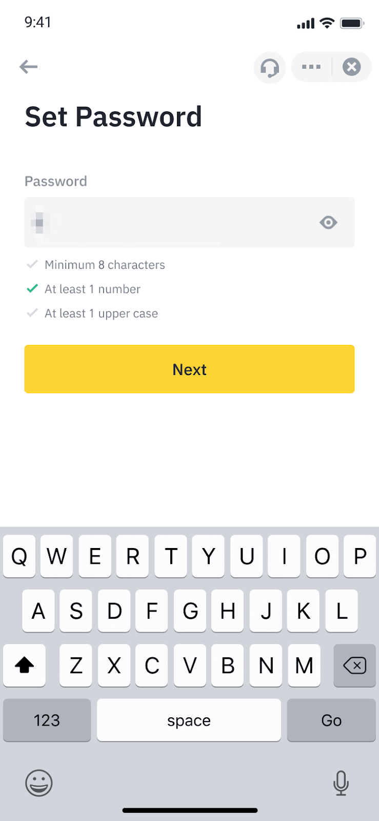 sign-up-binance-by-app-email-and-phone-step-6 Step6