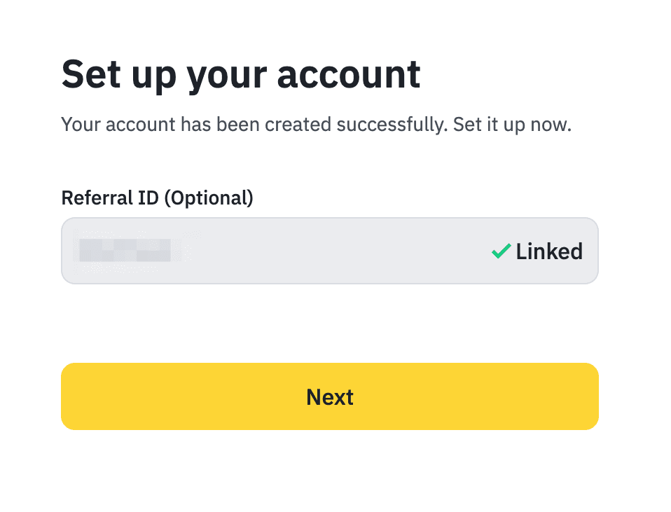 sign-up-binance-step-5 Step5